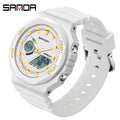 SANDA G style Sports Watches Men Ms LED Digital Watches Military Waterproof Date Electronic Watch Boy Girl Relogio Masculino