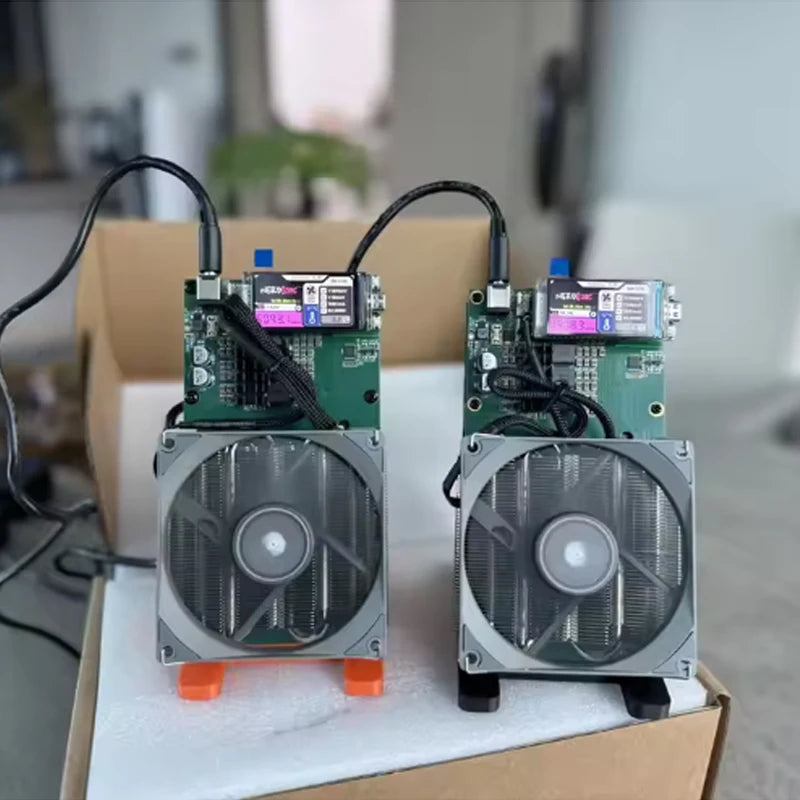 Bitaxe NerdQaxe++4.8T Small Mining Machine - High - Performance Crypto Mining Equipment with 4.8T Hashrate with PSU