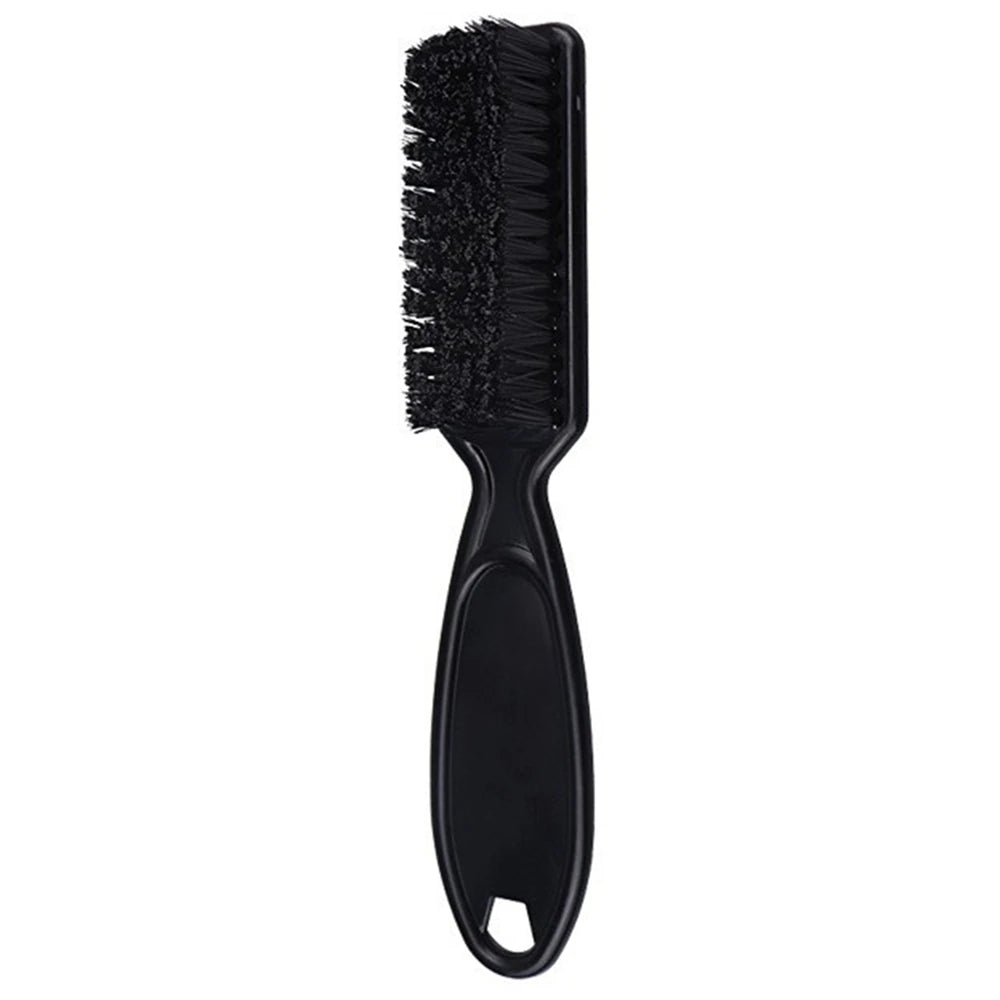 1pc Hot Sale Soft Bristles Brush Scissors Cleaning Skin Fade Clipper Men Oil Head Barber Shop Blade Comb Barber Accessories