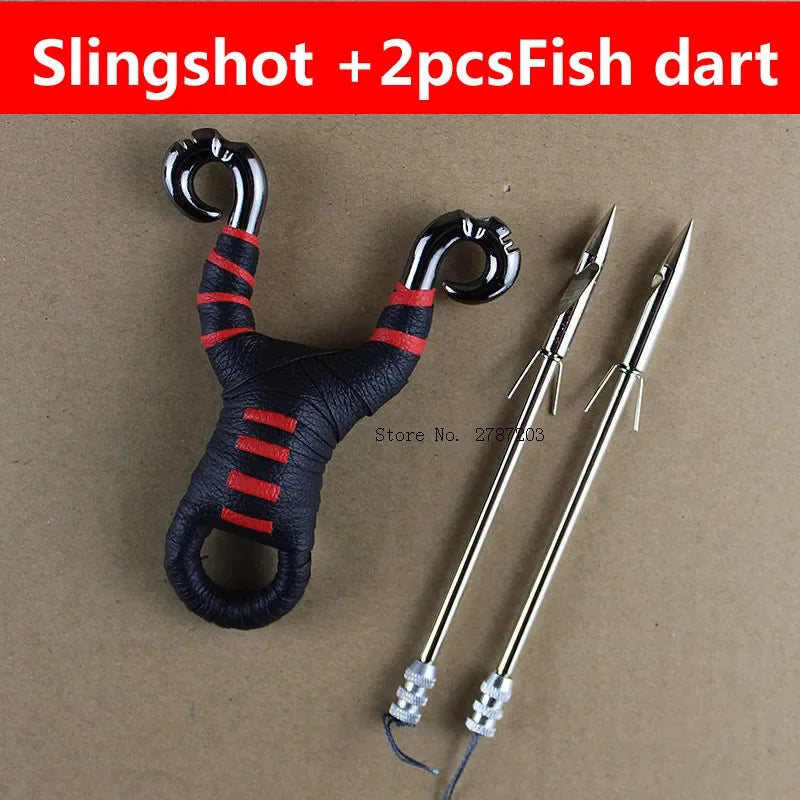 Powerful Slingshot Fishing Hunting Suit Pro Fish Shooting Arrow Catapult Outdoor Launcher Or Precise Outdoor Fishing Hunting