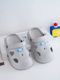 Summer's new children's crocs, suitable for both indoor and outdoor use in kindergartens, are soft-soled anti-slip cartoon flip-