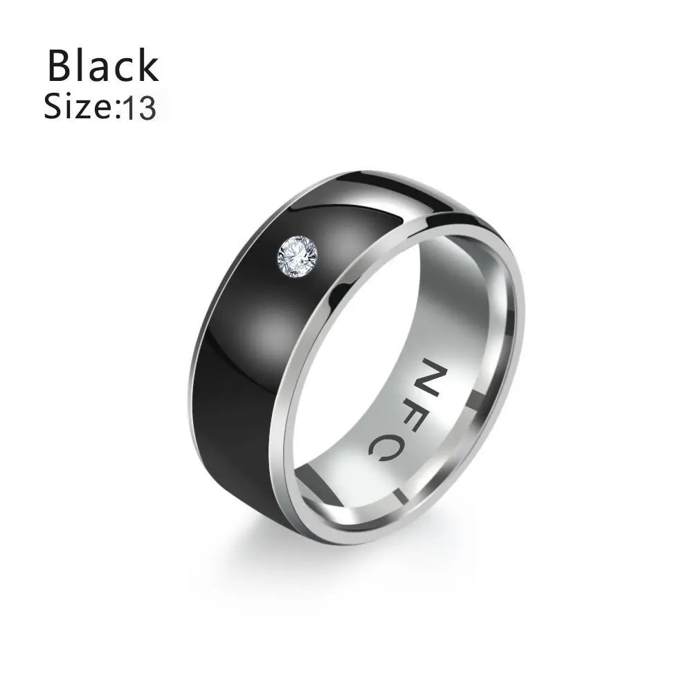 NFC Smart Finger Ring Intelligent Wear Connect Android Phone Equipment Rings Fashion