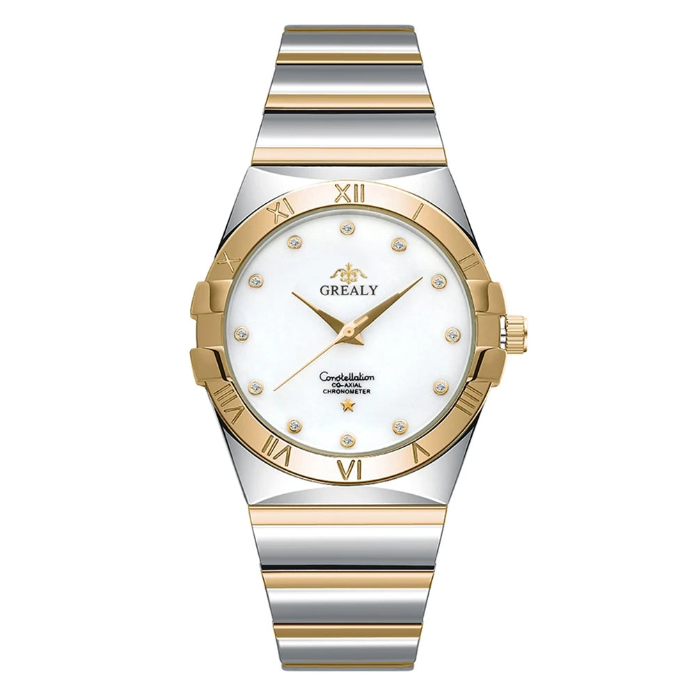 New Fashion Women Watches Luxury Quartz Watch Clocks Casual Relogio Feminino Women's Wristwatches Stainless Steel Montres Femmes