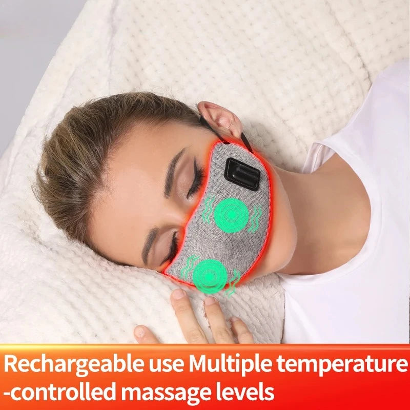 Red Light Therapy for Nose 3 Levels Adjustable Nasal Heating Mask for Relieve Nasal Congestion Sinus Relief  Comfort Health Care