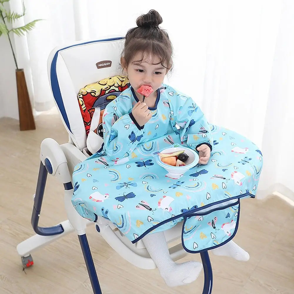 Baby Feeding Supplies Anti-dirty Saliva Towel Burp Apron Cartoon Baby Stuff Baby Bib Baby Coverall Baby Eating Artifact
