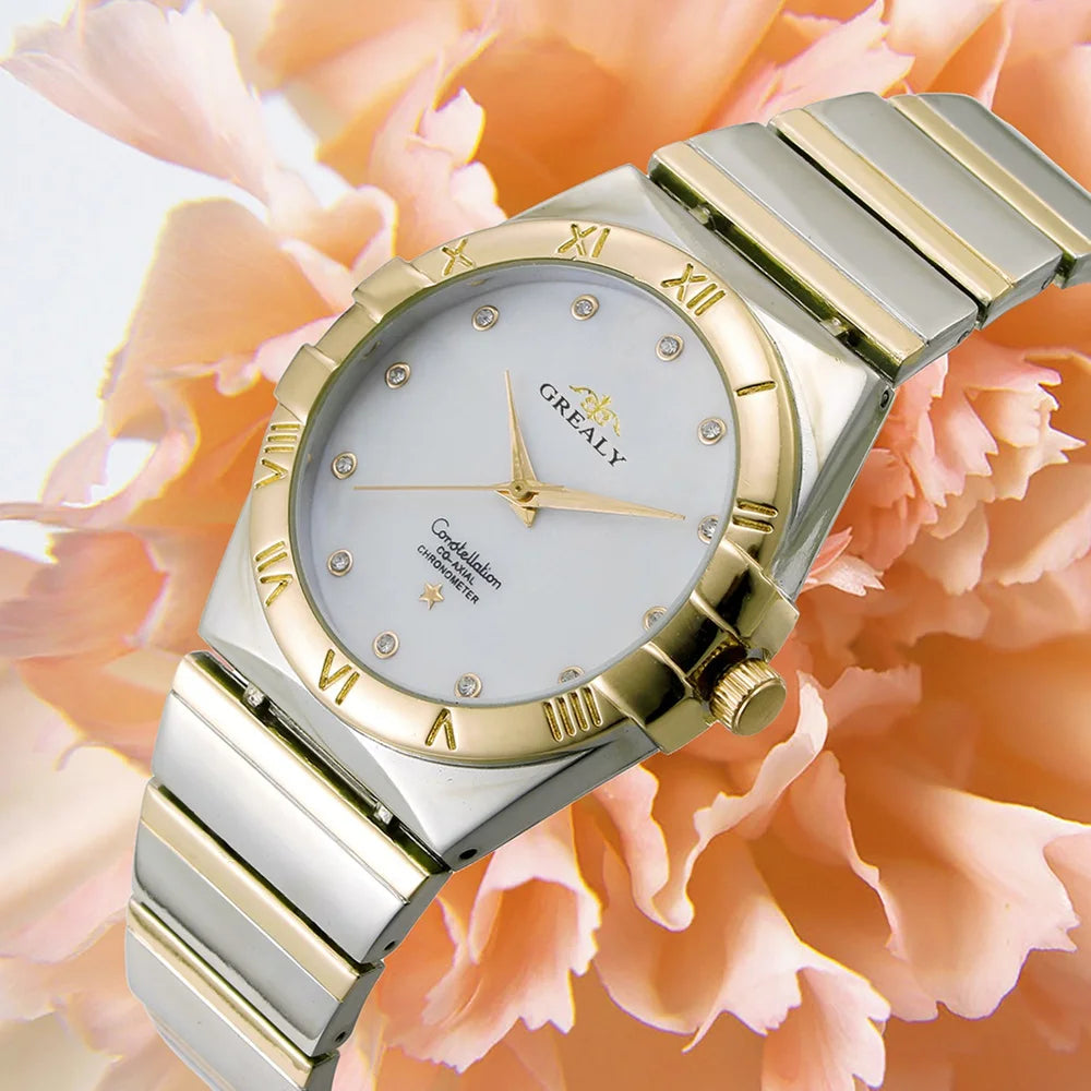 New Fashion Women Watches Luxury Quartz Watch Clocks Casual Relogio Feminino Women's Wristwatches Stainless Steel Montres Femmes