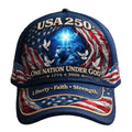 1776-2026 US 250th Anniversary Lion Of Judah Baseball Cap Adjustable One Nation Under God Commemorative Hat Biblical Gift