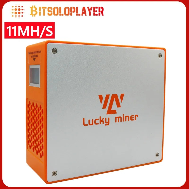 2025 Newest Lucky Miner LG07 Litecoin Dogecoin ASIC Miner, 11MH/s 12W Ultra-Low Power Home Mining with PSU