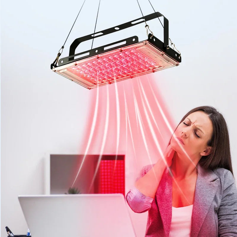 Red Light Therapy for Body,3 in 1 Deep 660&850 nm Infrared Light Therapy Panel Lamp with Bracket for Face, Muscles Pain, Joints