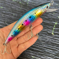 40g 120mm Heavy Sinking Minnow Lures Long Casting Artificial Hard Baits Seabass Trout Swimbait Pesca Wobbler Fishing Equipment