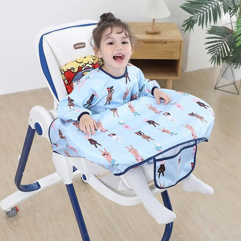 Baby Feeding Supplies Anti-dirty Saliva Towel Burp Apron Cartoon Baby Stuff Baby Bib Baby Coverall Baby Eating Artifact