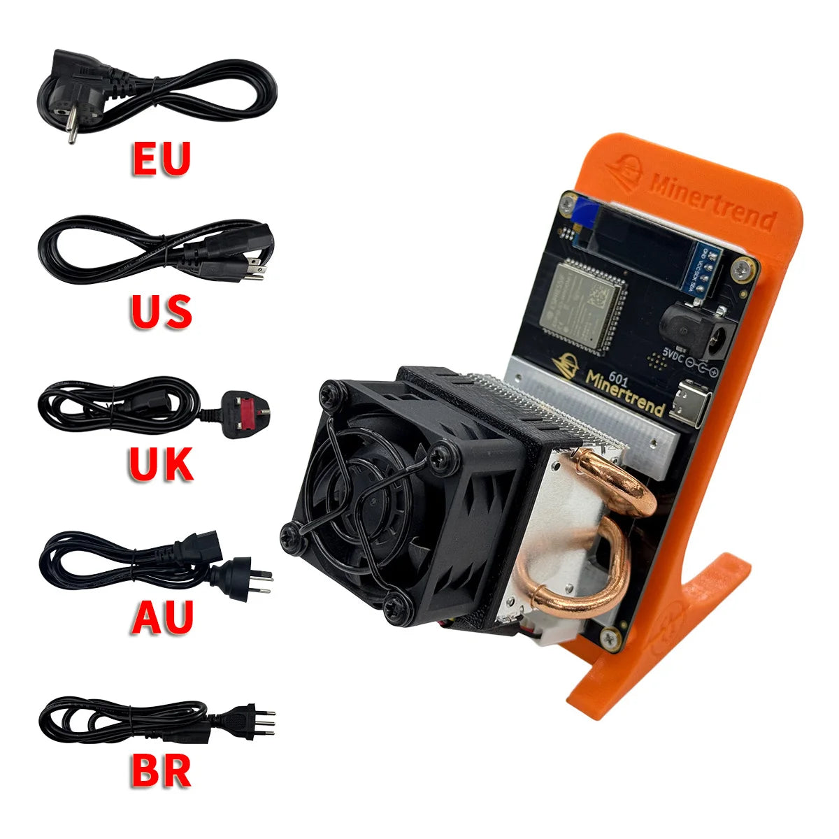 Bitaxe Gamma 601 Upgrade 2026 New Bitcoin Miner BM1370 1.2TH/s 18W 1.5TH/s 25W Crypto Mining Machine Solo BTC Lottery Miner