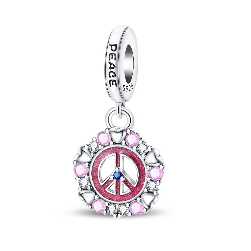 Charm 925 Silver Fit Pandach 925 Original Charms Bracelet Wool Tailor Button Sewing Machine Pendant Beads DIY Jewelry Warm Gift