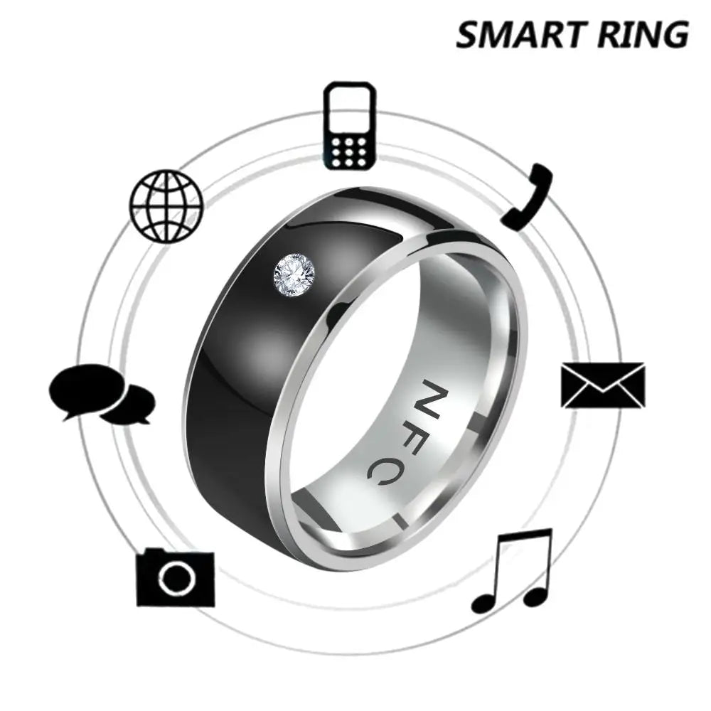NFC Smart Finger Ring Intelligent Wear Connect Android Phone Equipment Rings Fashion