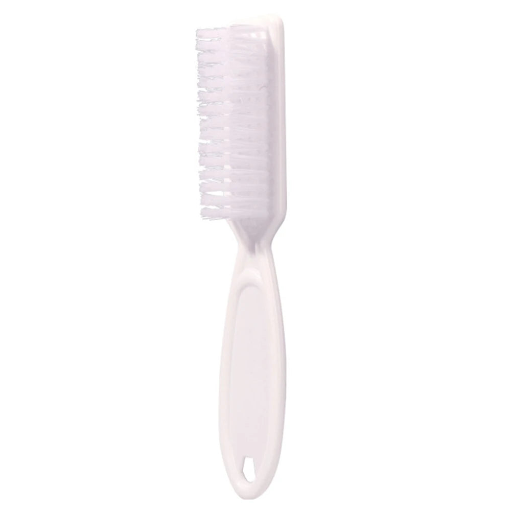 1pc Hot Sale Soft Bristles Brush Scissors Cleaning Skin Fade Clipper Men Oil Head Barber Shop Blade Comb Barber Accessories