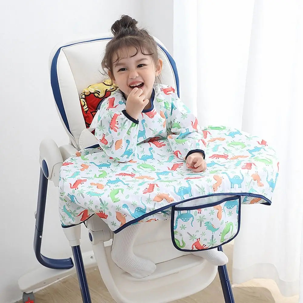 Baby Feeding Supplies Anti-dirty Saliva Towel Burp Apron Cartoon Baby Stuff Baby Bib Baby Coverall Baby Eating Artifact