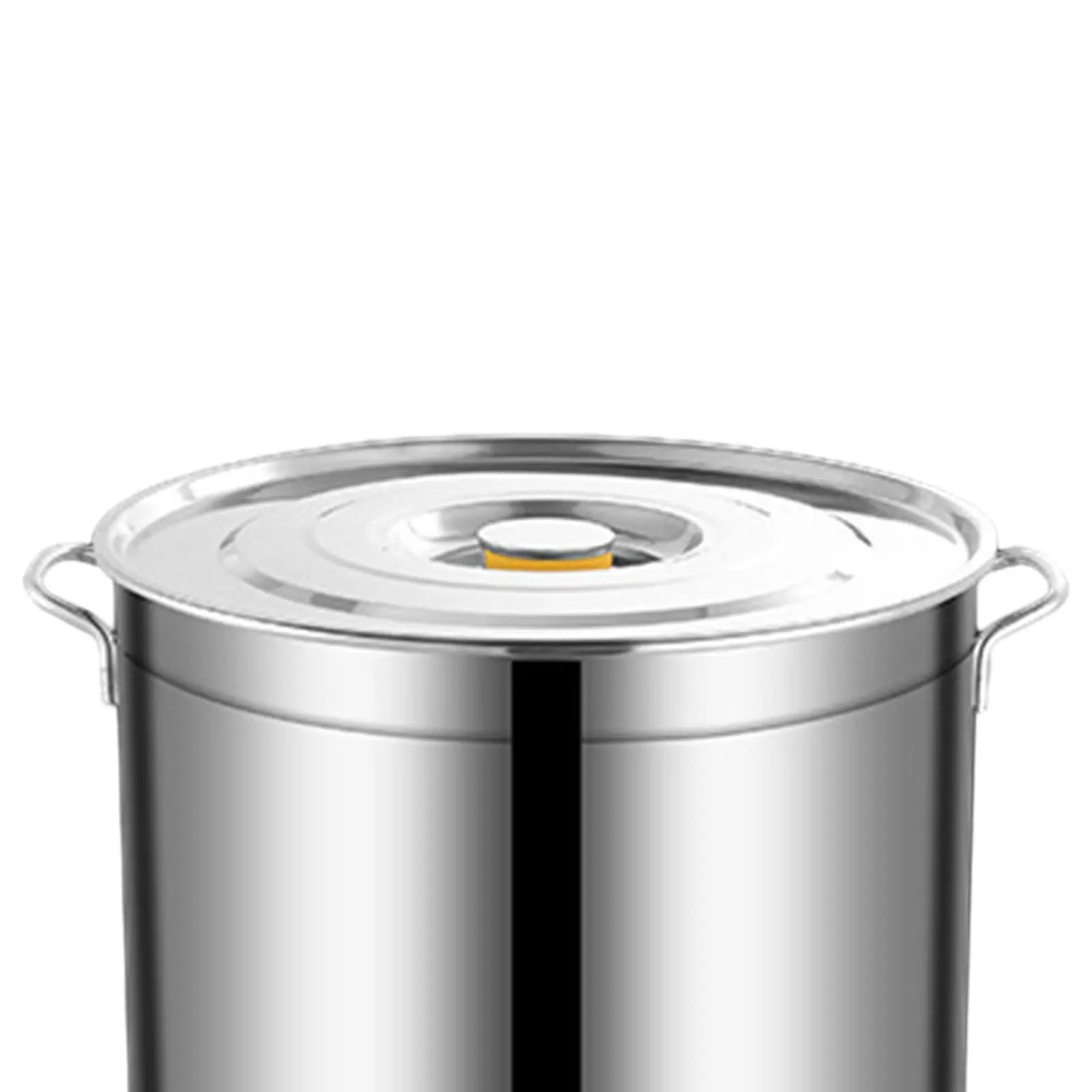 Stainless steel stock pot, large stock pot, easy to clean for cooking simmering