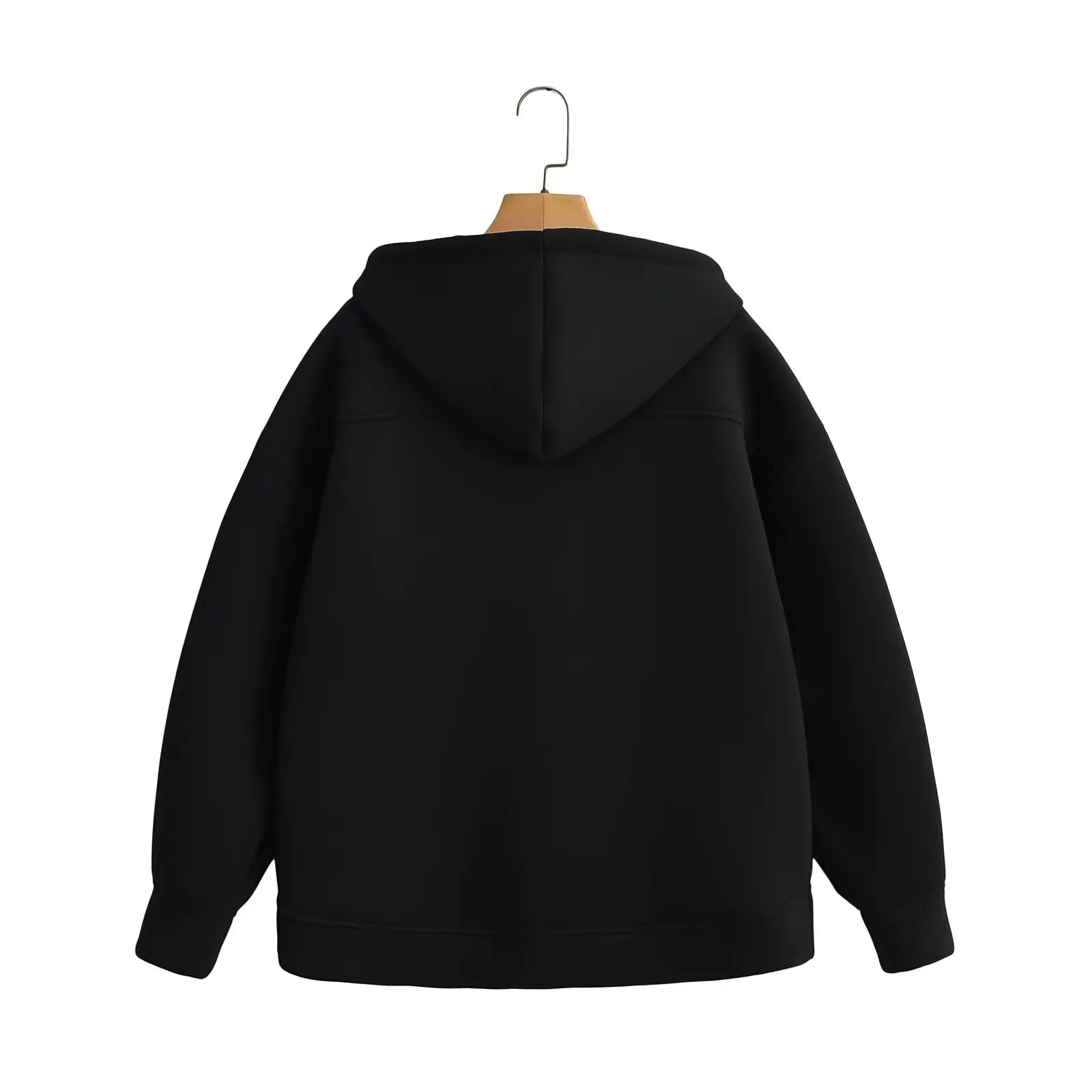 MUJER Zip up Hoodies Women Autumn Hooded Sweatshirt Woman Long Sleeve Oversized Women's Sweatshirts Zip Hoodie Women Jackets