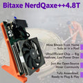 Bitaxe NerdQaxe++4.8T Small Mining Machine - High - Performance Crypto Mining Equipment with 4.8T Hashrate with PSU