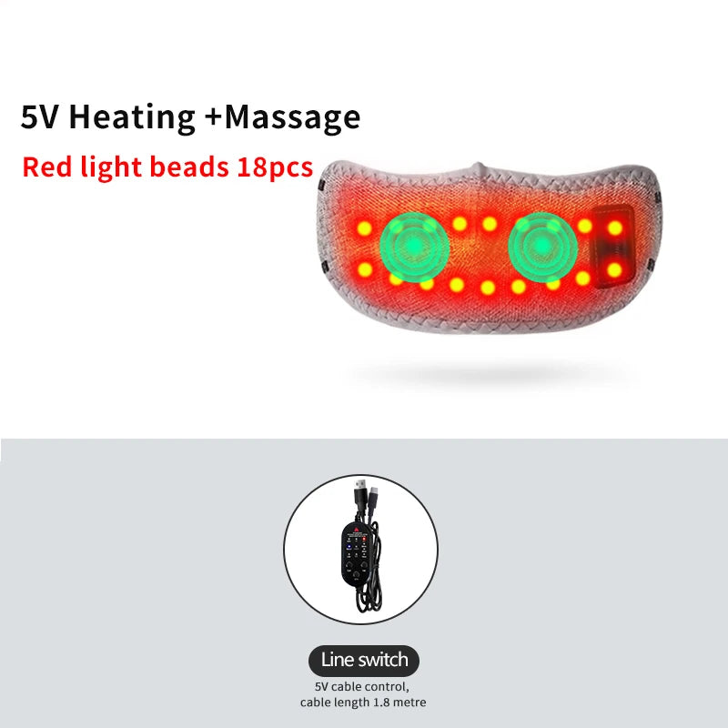 Red Light Therapy for Nose 3 Levels Adjustable Nasal Heating Mask for Relieve Nasal Congestion Sinus Relief  Comfort Health Care