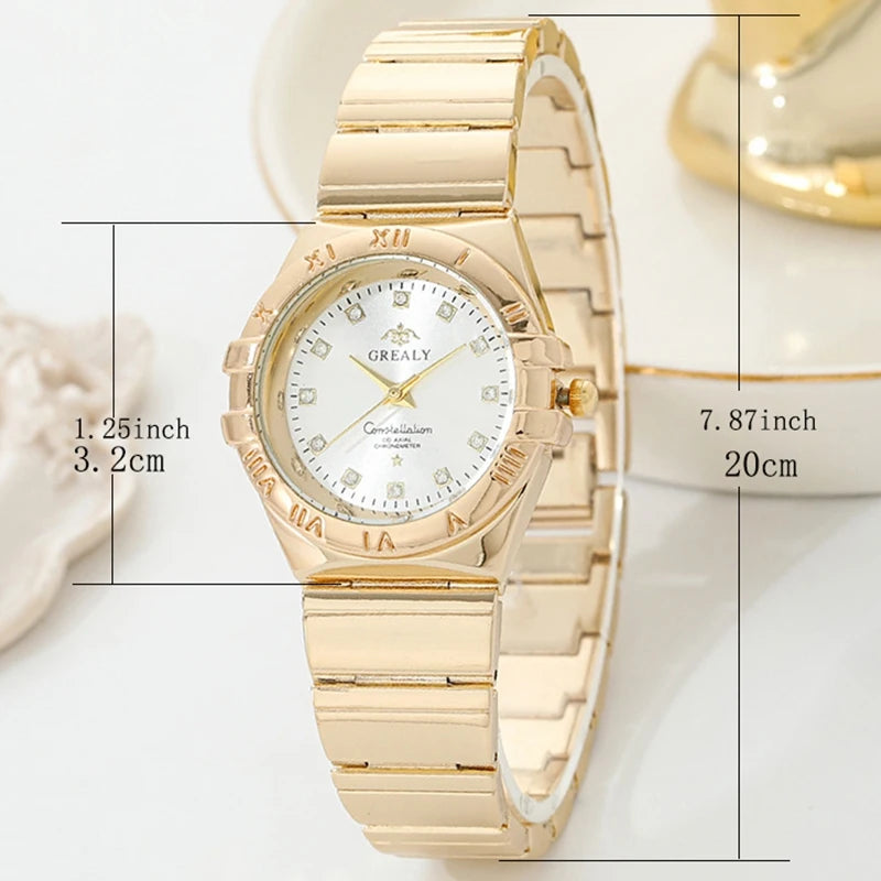 New Fashion Women Watches Luxury Quartz Watch Clocks Casual Relogio Feminino Women's Wristwatches Stainless Steel Montres Femmes