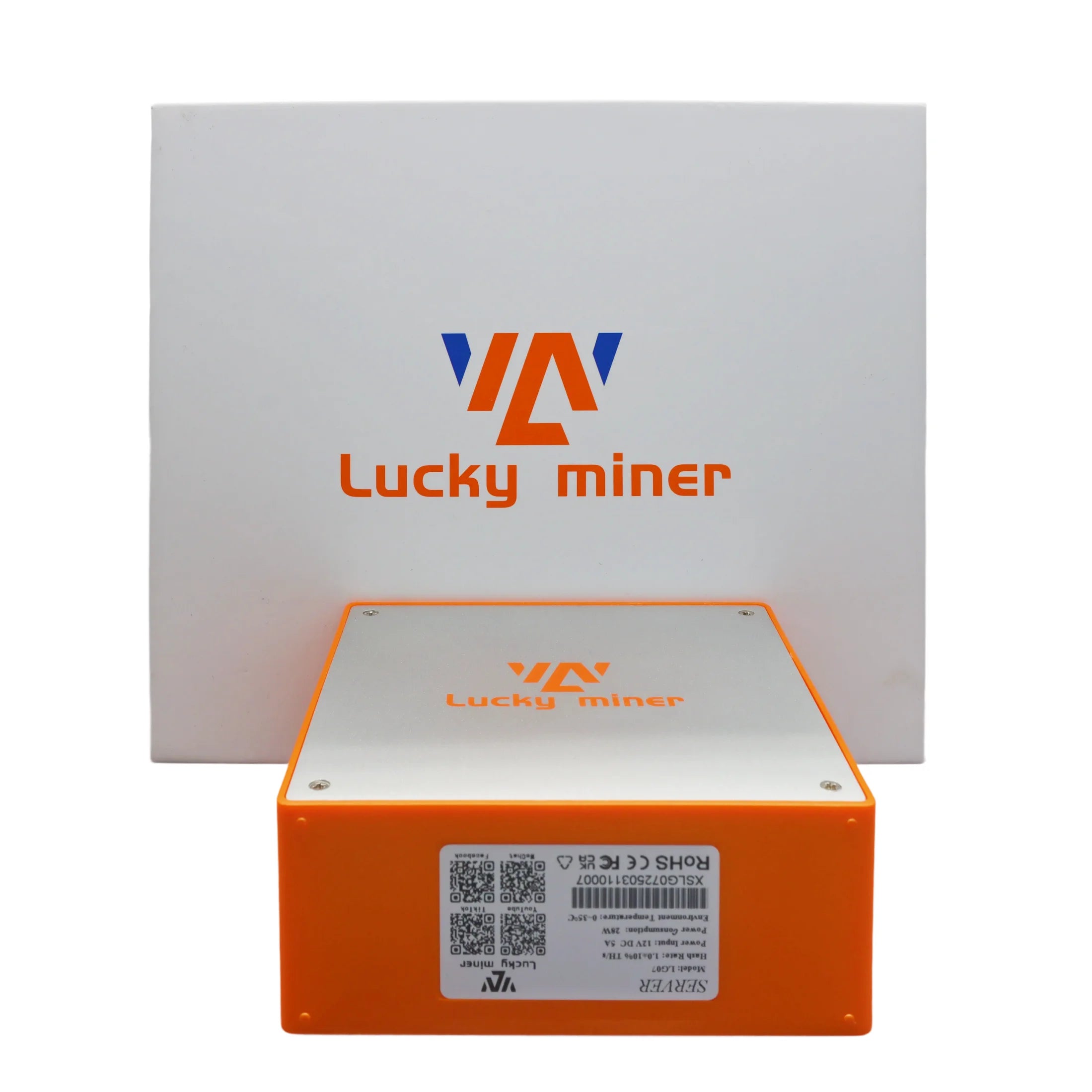 2025 Newest Lucky Miner LG07 Litecoin Dogecoin ASIC Miner, 11MH/s 12W Ultra-Low Power Home Mining with PSU