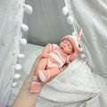 7.8 Inch Reborn Dolls 20cm Cute Dolls Toys Mini Soft and Full Body Vinyl Dolls Cute Mini Reborn Doll For Adults Birthday Gifts