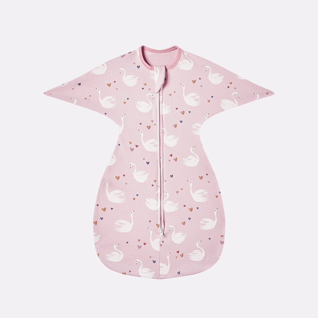 INSULAR Newborn Baby Sleeping Bags Anti-shock Cotton Cartoon Sleepsacks Baby Swaddle Bags Surrendered Anti-startle Bags