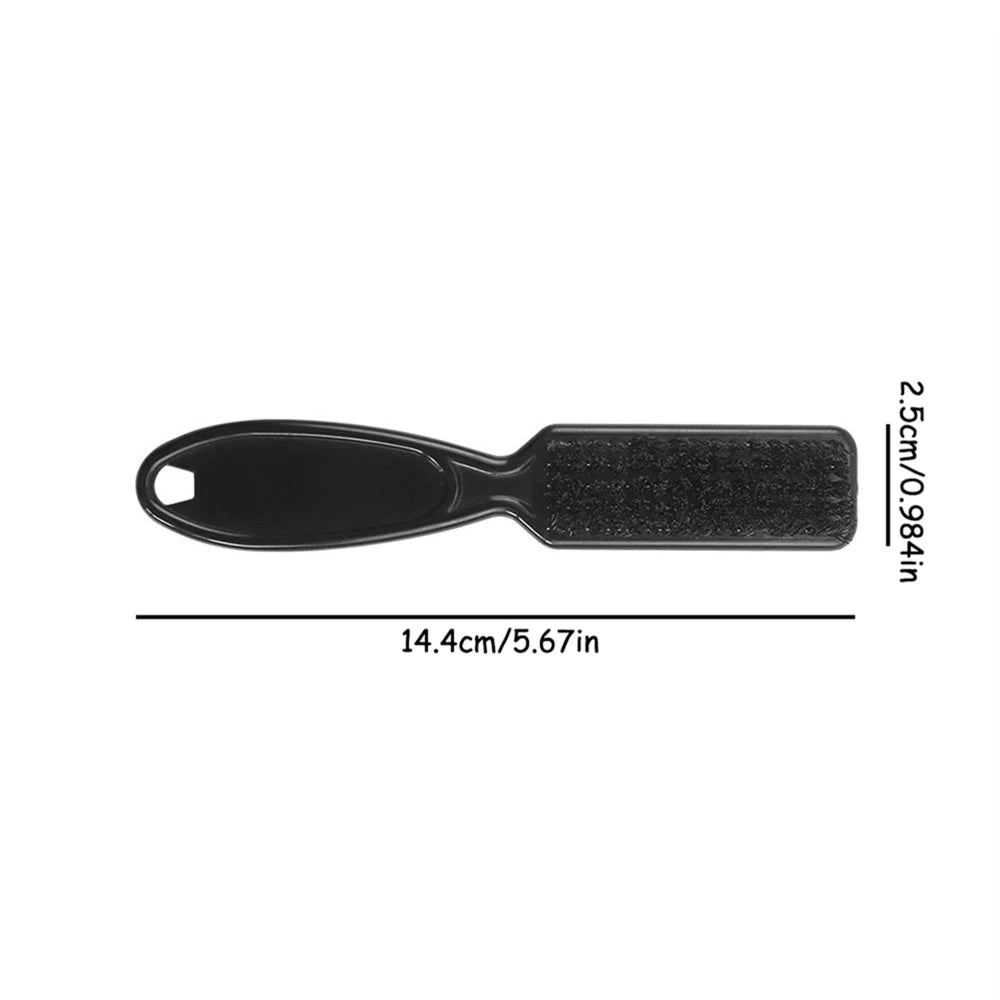1pc Hot Sale Soft Bristles Brush Scissors Cleaning Skin Fade Clipper Men Oil Head Barber Shop Blade Comb Barber Accessories